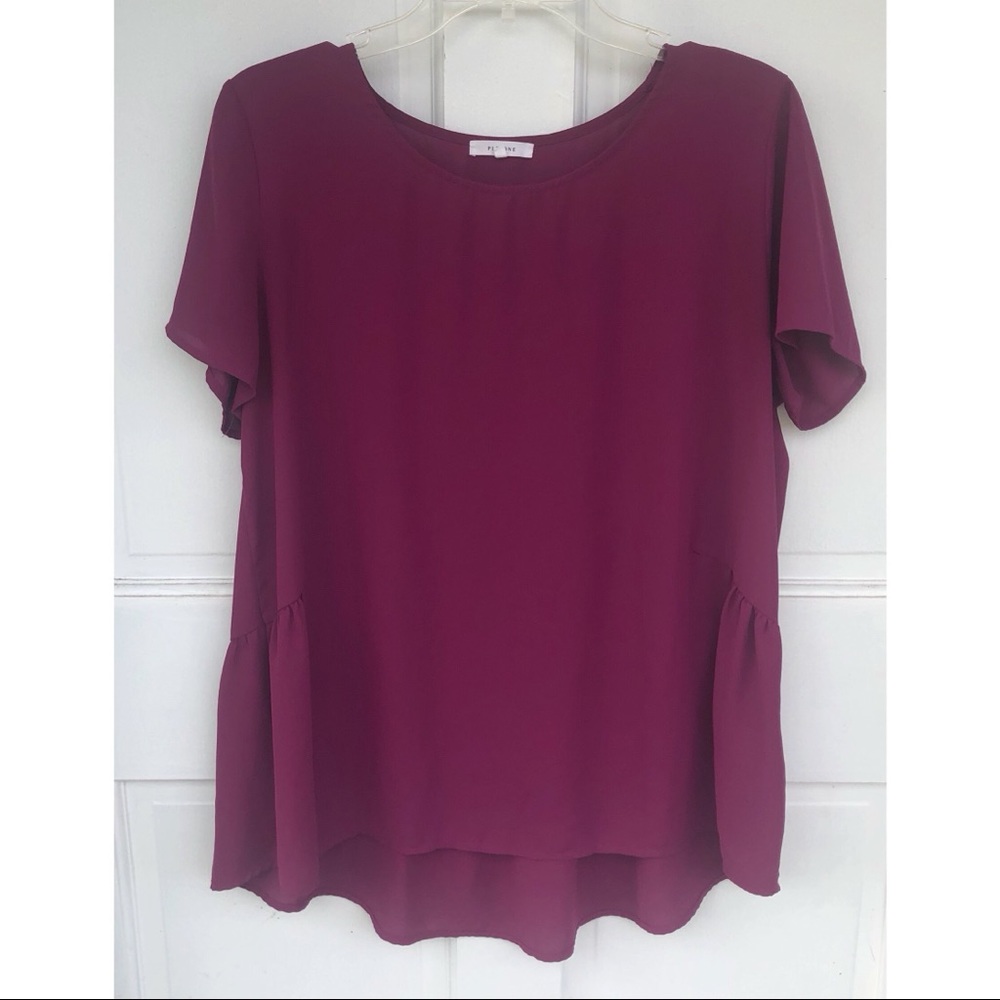 Pleione Lightweight Loose Flowy Woman’s Blouse | Size Large